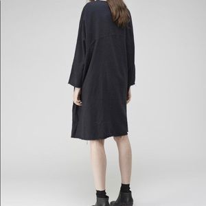 Black Crane Painter Dress